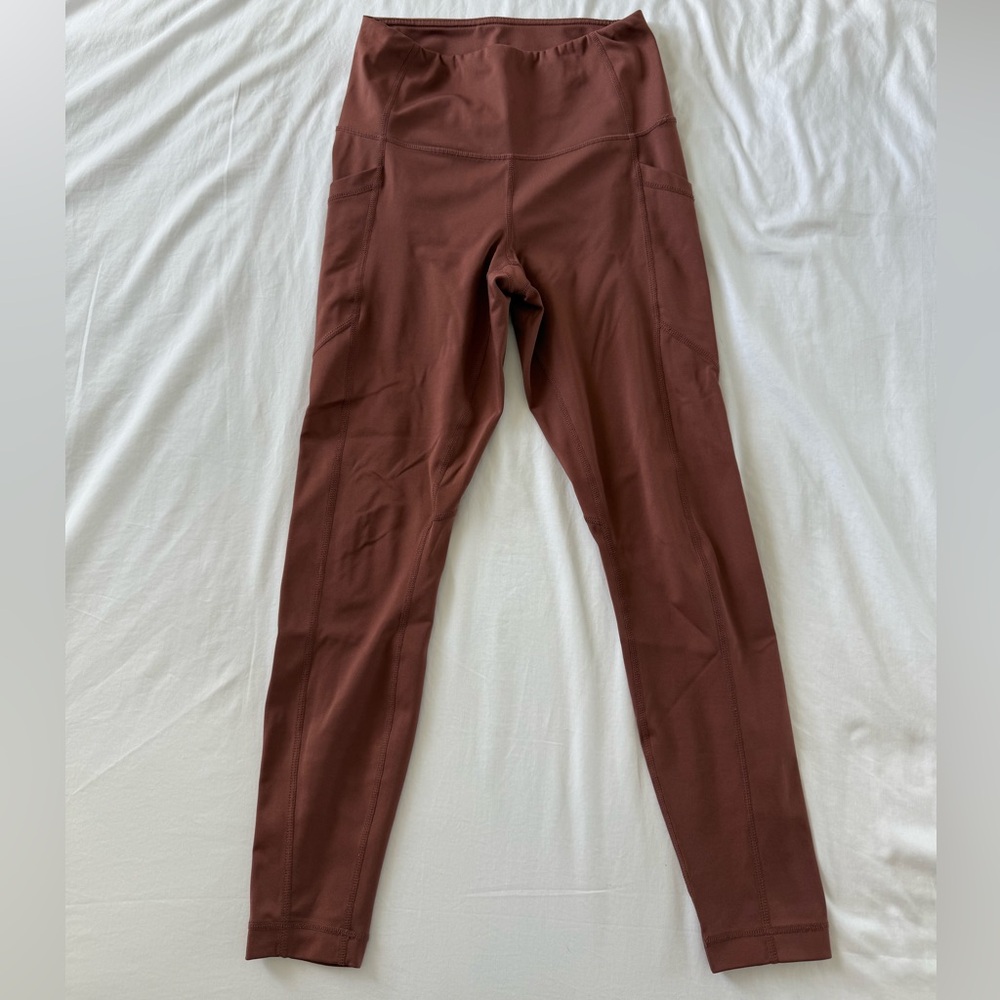 90 Degree By Reflex Rust Leggings